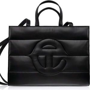 Telfar x Moose Knuckles medium black puffer